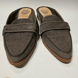 Vince Camuto Gray Perforated Women’s Loafers